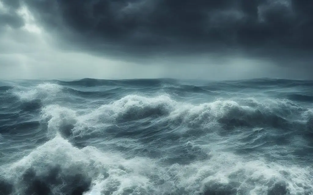 ocean, storm, nature background, beautiful nature, waves, cloudy, weather, thunderstorm, dark, wind, sea, nature, water, sky, clouds, hd wallpaper, ocean, storm, storm, storm, storm, storm, wind, nature wallpaper, sea