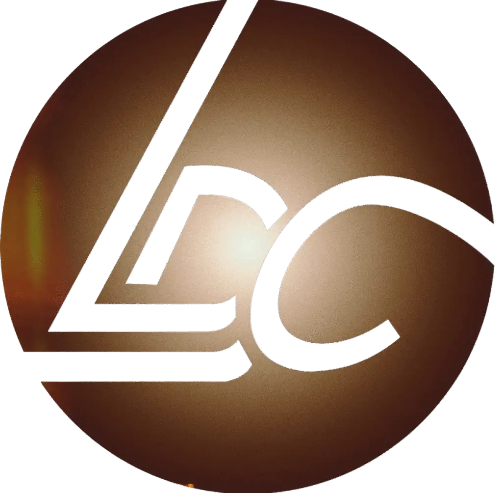 ldc logo in gold site fiction