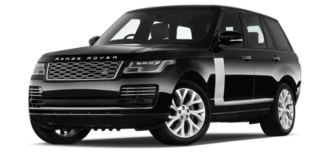 Range Rover angled front picture, London direct chauffeurs