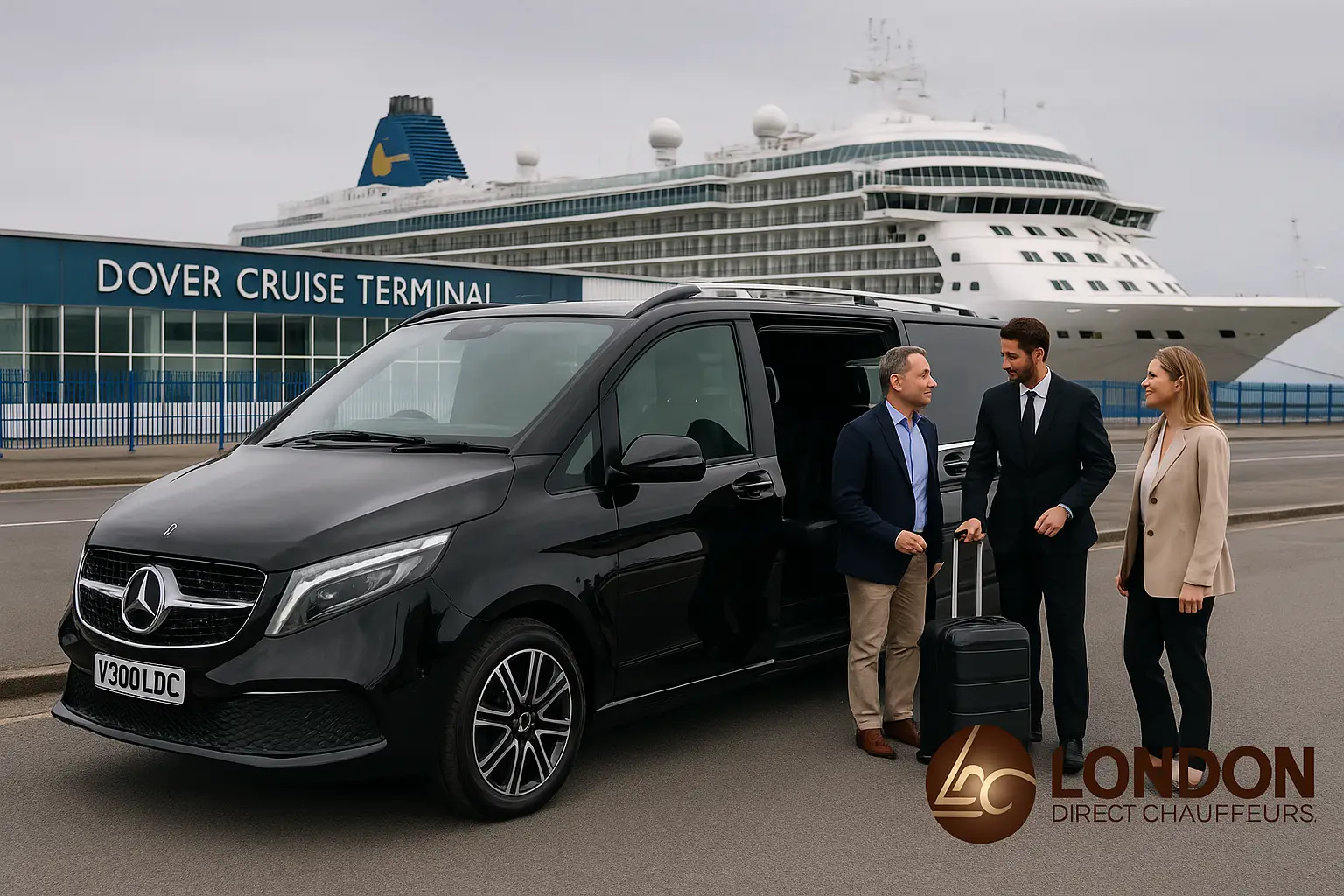 Dover Cruise Terminal Chauffeur Transfers luxury port chauffeur services
